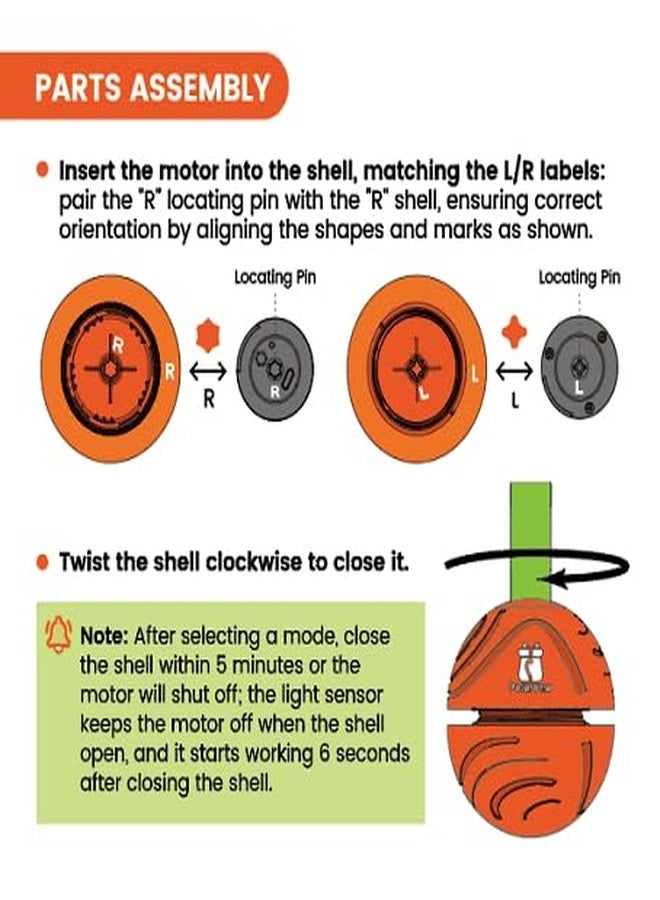 Potaroma Dog Ball Toys with Rope, Interactive Motion Activated 3 Mode Automatic Bouncing Ball Toys Durable E-TPU Material for Medium/Large Dogs, USB Rechargeable 3.2 Inches - Image 3